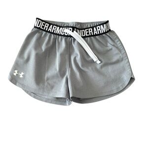 Under Armour Gray Performance Shorts Athletic Fit
